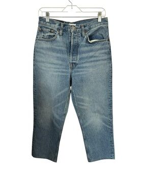 REDONE 70s Stove Pipe High Waist Jeans RE/DONE size 27